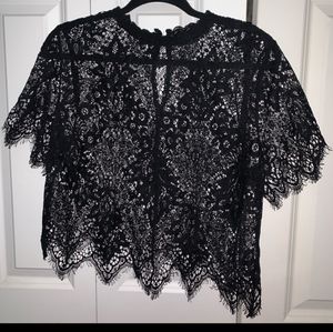 Forever 21 lace crop top
